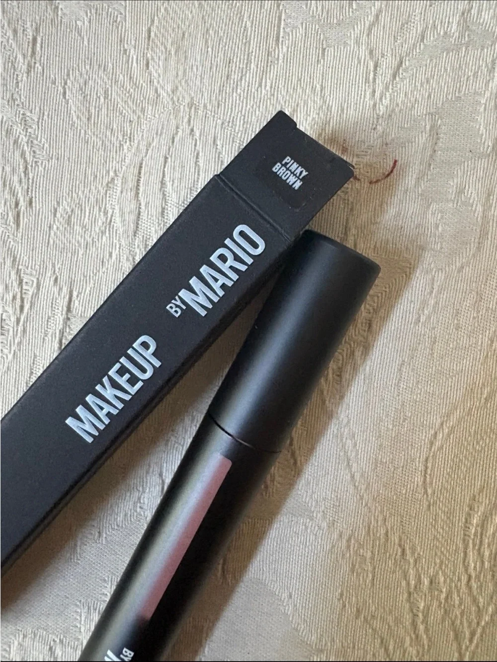 Makeup by Mario Ultra Suede Cozy Lip Crème Lipstick in Pinky Brown BNIB